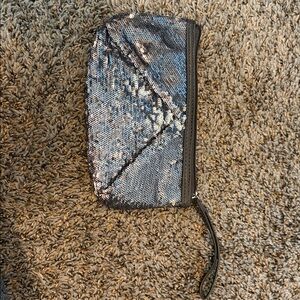 Sequin Wristlet Clutch
